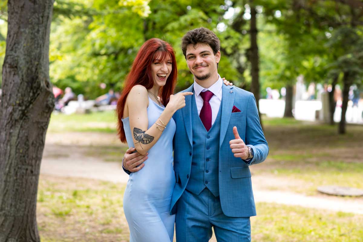 Индивидуално фотозаснемане за абитуриенти